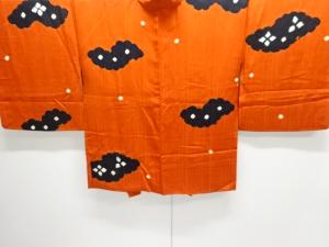 アンティーク　絞り　雲模様羽織